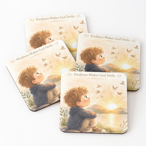 Item preview, Personalized Christian Kids Wall Art, Abner Kindness Makes God Smile Print, Boy Nursery Decor designed and sold by LoveNurseries.