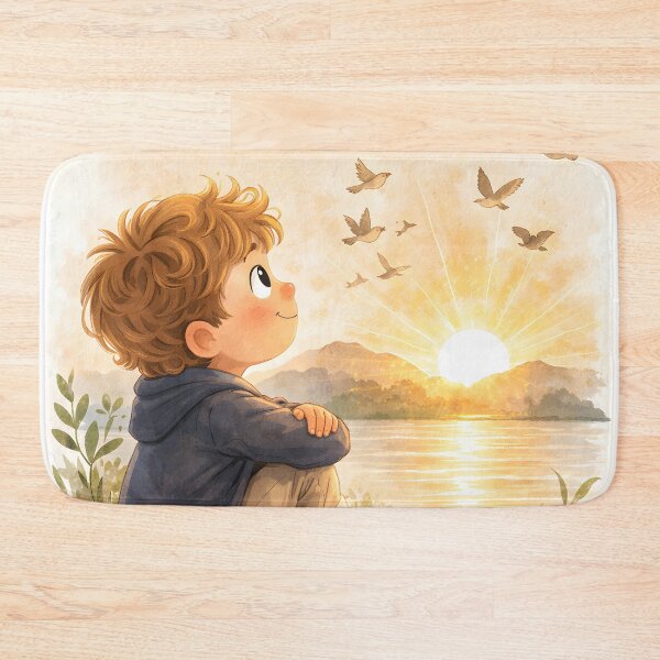 Item preview, Personalized Christian Kids Wall Art, Abner Kindness Makes God Smile Print, Boy Nursery Decor designed and sold by LoveNurseries.
