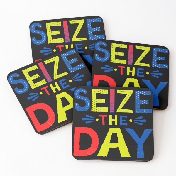 Item preview, Seize The Day Positive Quote designed and sold by Lovemountain.