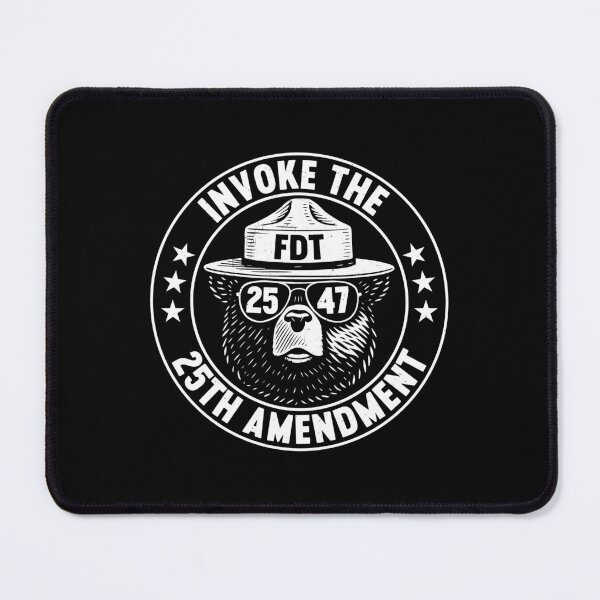 Item preview, invoke 25th amendment Resist Bear Anti-Trump 2547 designed and sold by gunaone-design.