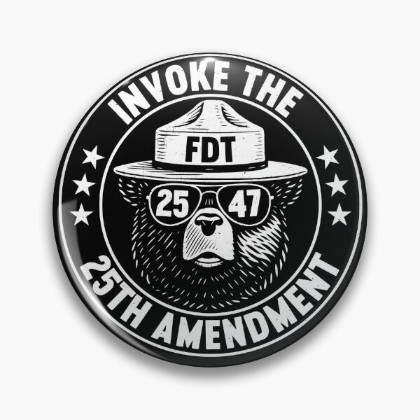 Item preview, invoke 25th amendment Resist Bear Anti-Trump 2547 designed and sold by gunaone-design.