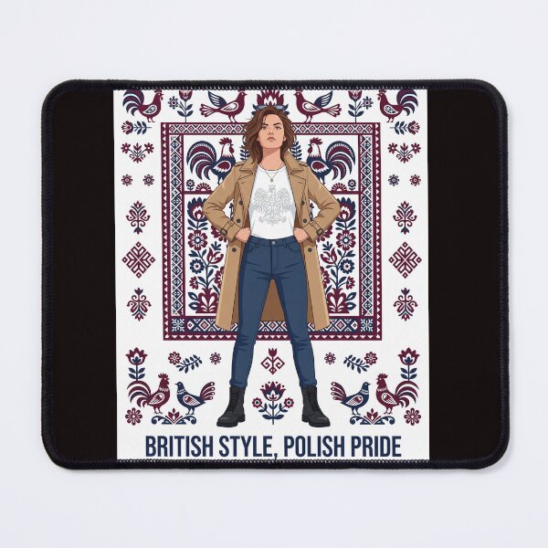 Item preview, British Style Polish Pride Modern Eagle Woman designed and sold by SlavicKemp.