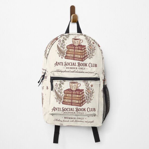 Item preview, Anti Social Book Club!! - Antisocial Book Club - Book Lovers Club - Antisocial Reading Member only designed and sold by SoffyLee586.