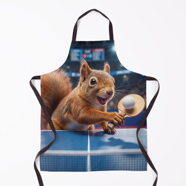 Item preview, Cheerful Red Squirrel Has Nifty Backhand designed and sold by Tridentulus.