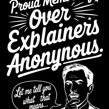 Artwork thumbnail, Over Explainers Anonymous by Marcus-Rufus