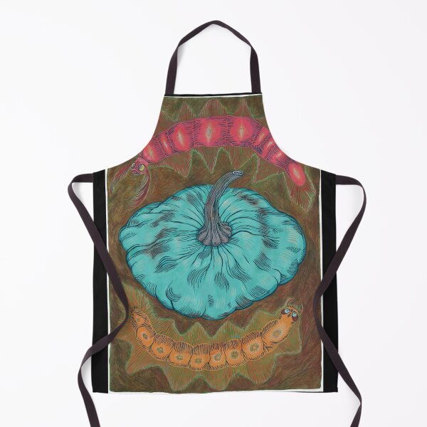 Item preview, Mint Squash with Caterpillars designed and sold by Fantomekapink.