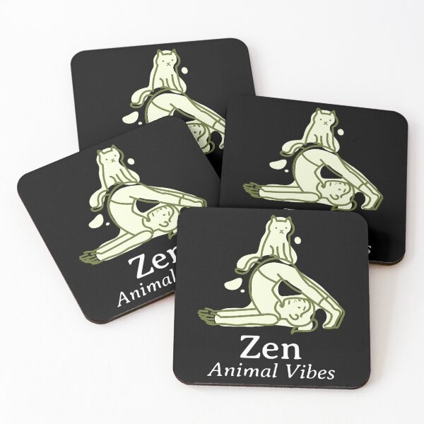 Item preview, Zen Animal Vibes designed and sold by SarcasticTeez.
