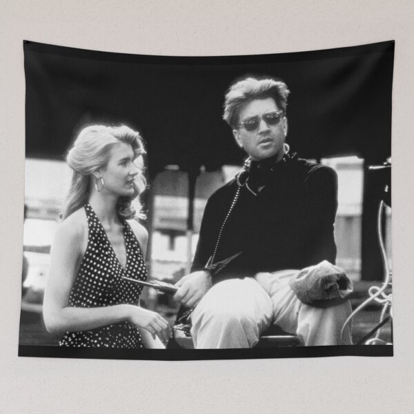Item preview, LYNCH AND DERN ON WILD AT HEART B&W designed and sold by FILM GUTTER.