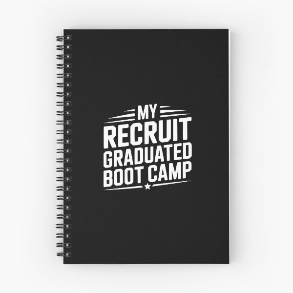 Item preview, My Recruit Graduated Boot Camp designed and sold by theartfulaspie.