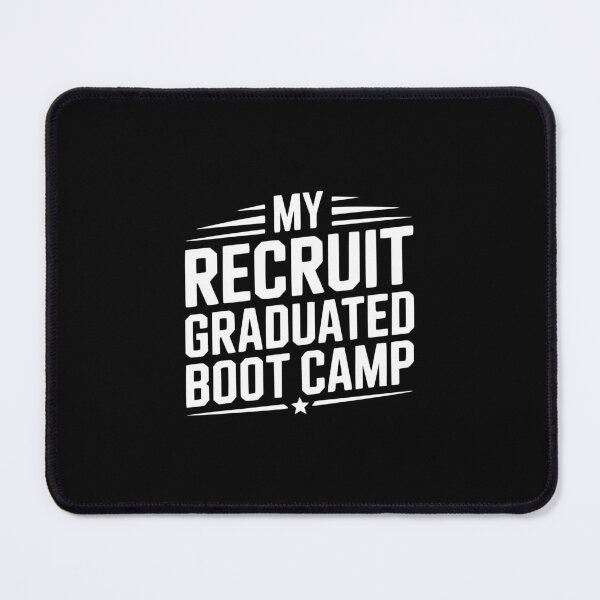 Item preview, My Recruit Graduated Boot Camp designed and sold by theartfulaspie.