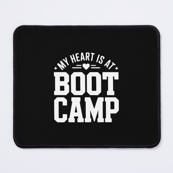 Item preview, My Heart Is At Boot Camp designed and sold by theartfulaspie.