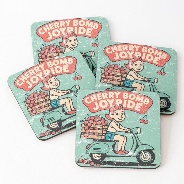 Item preview, Cherry Bomb Joyride designed and sold by IndieQuill .