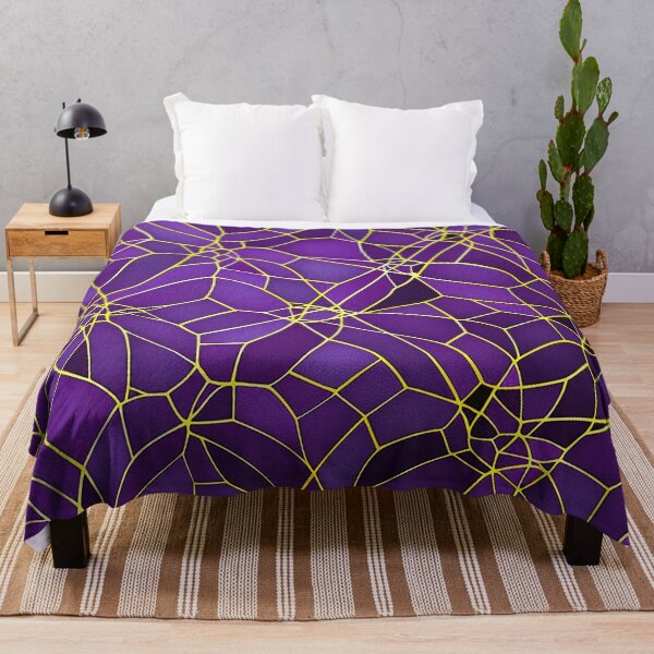 Item preview, Purple And Lavender Abstract Designs With Golden Accents designed and sold by DEC02.