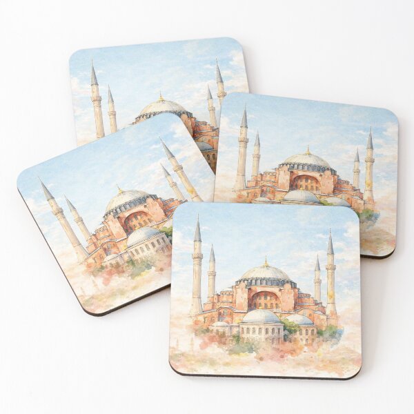 Item preview,  Hagia Sophia Mosque — Watercolor Istanbul  designed and sold by MysticOzzy.