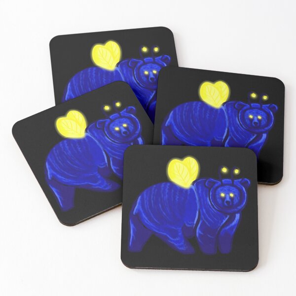 Item preview, Blue Glowing Fairy Bear designed and sold by themoltedmaiden.