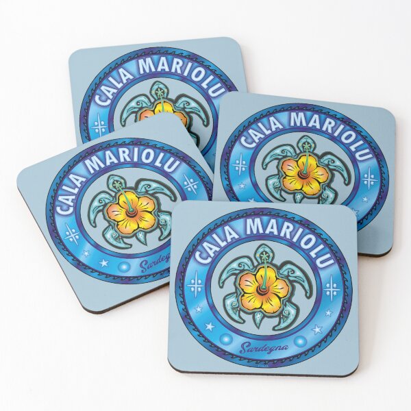 Item preview, Cala Mariolu Sardegna sea turtle hibiscus designed and sold by studioss76.