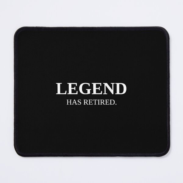 Item preview, Legend Has Retired Funny Retirement Gift designed and sold by VaultLineStudio.