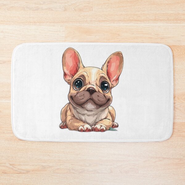Item preview, Cute French Bulldog Big Ears Kawaii Dog Sticker designed and sold by Dreampalette1.