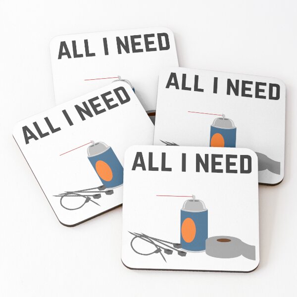 Item preview, All I Need - Penetrating Oil, Duct Tape, Zip Ties designed and sold by Jon Mardin.