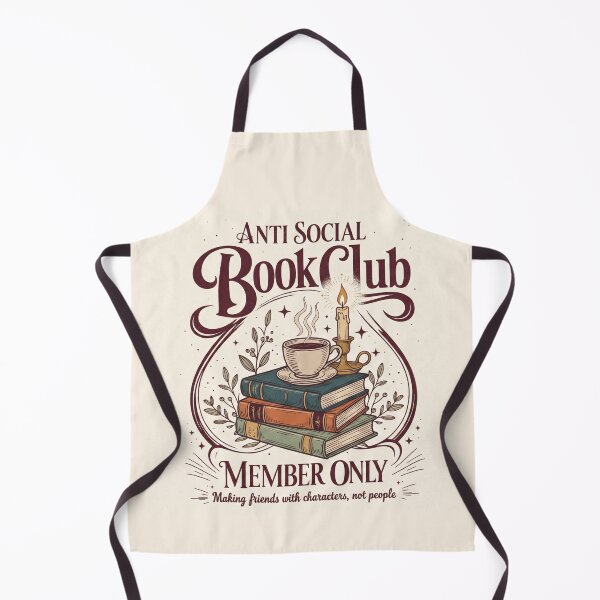 Item preview, Anti Social Book Club!! - Antisocial Book Club - Book Lovers Club - Antisocial Reading Member only designed and sold by SoffyLee586.