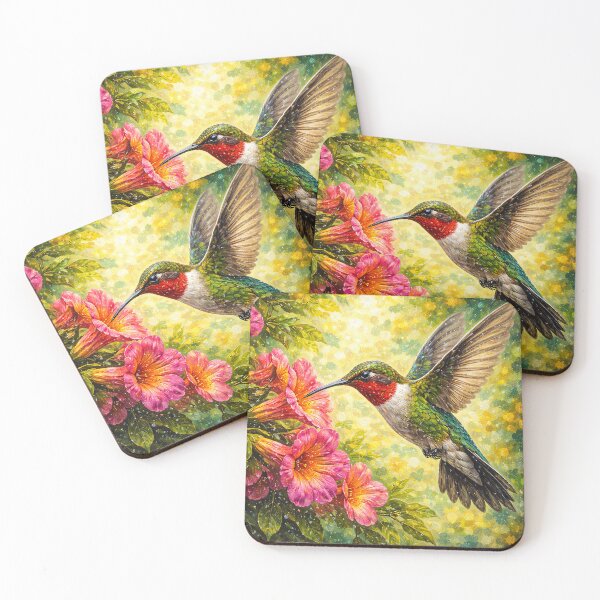 Item preview, Hummingbird Garden Glow designed and sold by Pixel Junkies Studio.