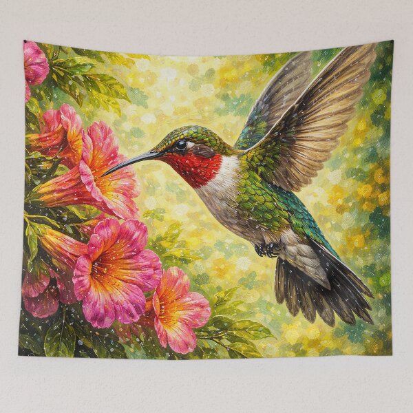 Item preview, Hummingbird Garden Glow designed and sold by Pixel Junkies Studio.