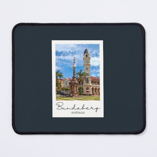 Item preview, Bundaberg War Memorial Statue Design - Vintage Souvenir designed and sold by twentytwo ART souvenir designs.