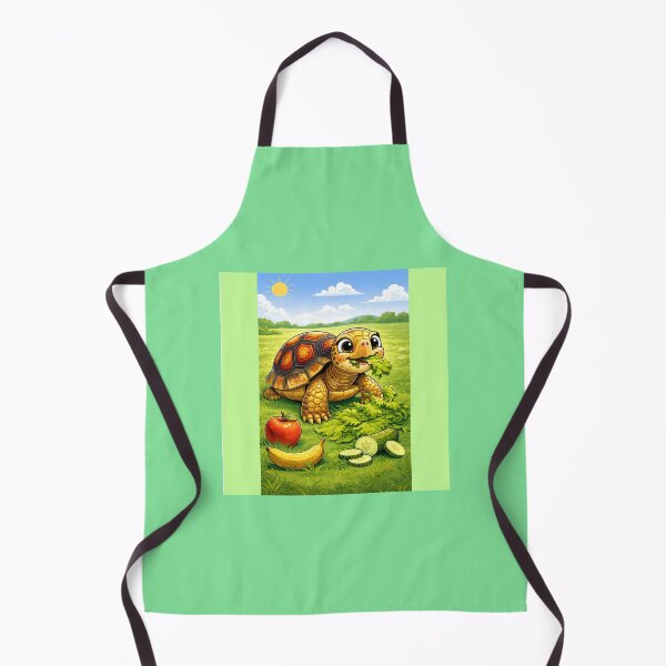 Item preview, Turtle eating vegetables and fruits designed and sold by BaZaar from TakE a LooK.