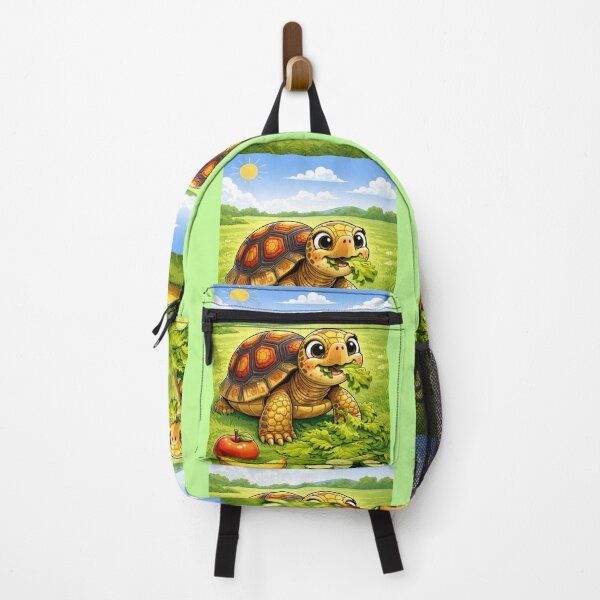 Item preview, Turtle eating vegetables and fruits designed and sold by BaZaar from TakE a LooK.