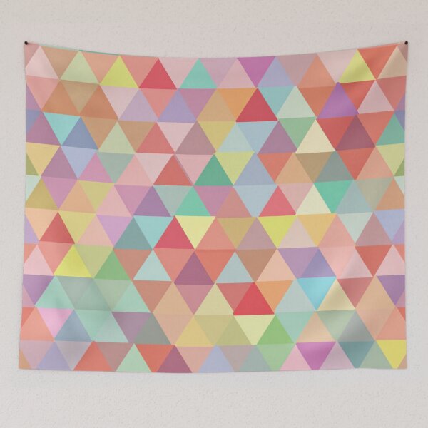Item preview, Pastel Triangle designed and sold by bubblyrainbow.