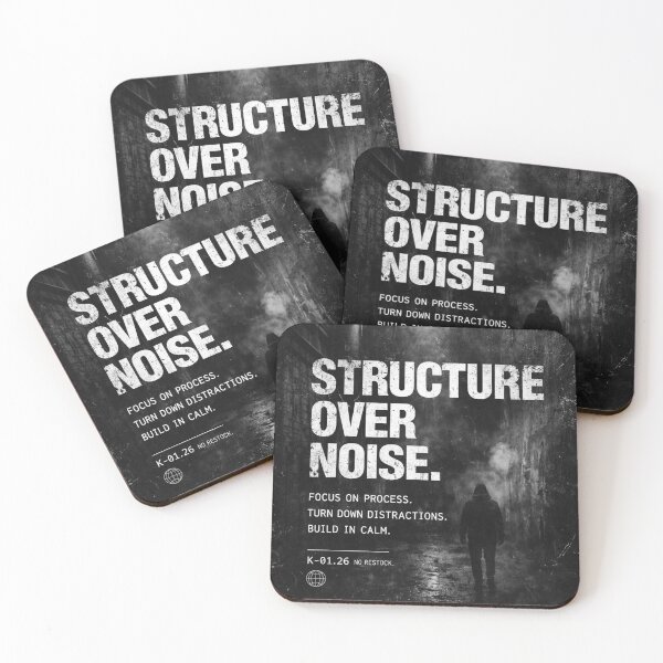 Item preview, Structure Over Noise Streetwear Poster designed and sold by ShenGha-design.