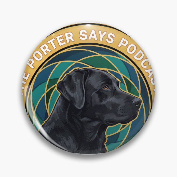 Item preview, The Porter Says Podcast News Style designed and sold by The Porter Says Podcast .