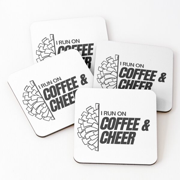 Item preview, I Run on Coffee and Cheer Sports Mom designed and sold by everydayplay108.