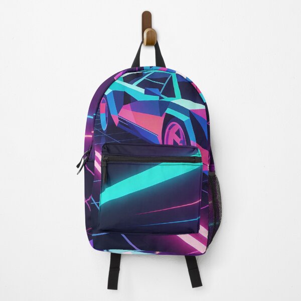 Item preview, Retro Synthwave Car designed and sold by RetroSynthwaveDesigns.