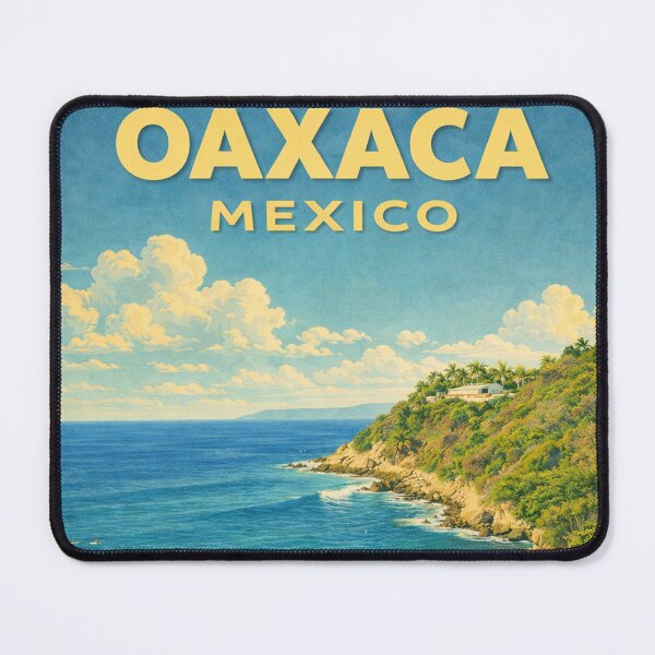 Item preview, Oaxaca Mexico Retro Travel Art designed and sold by francous03.
