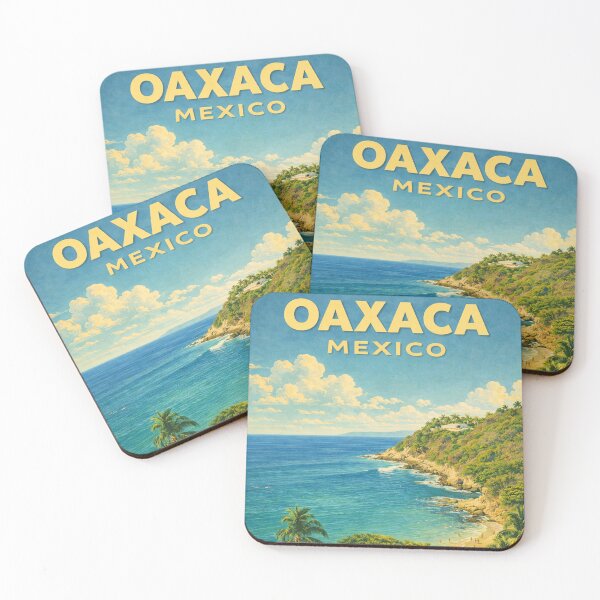 Item preview, Oaxaca Mexico Retro Travel Art designed and sold by francous03.