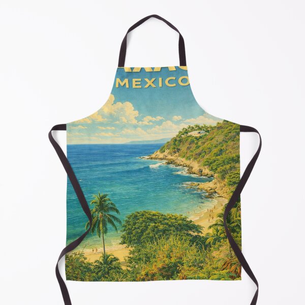 Item preview, Oaxaca Mexico Retro Travel Art designed and sold by francous03.