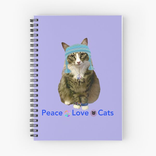 Item preview, Peace Love Cats designed and sold by StudioTanoshiiNeko.
