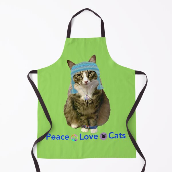 Item preview, Peace Love Cats designed and sold by StudioTanoshiiNeko.