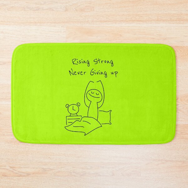 Item preview, Rising Strong, Never Giving Up | Personal Growth & Inspiration designed and sold by HopeFilled Ink.