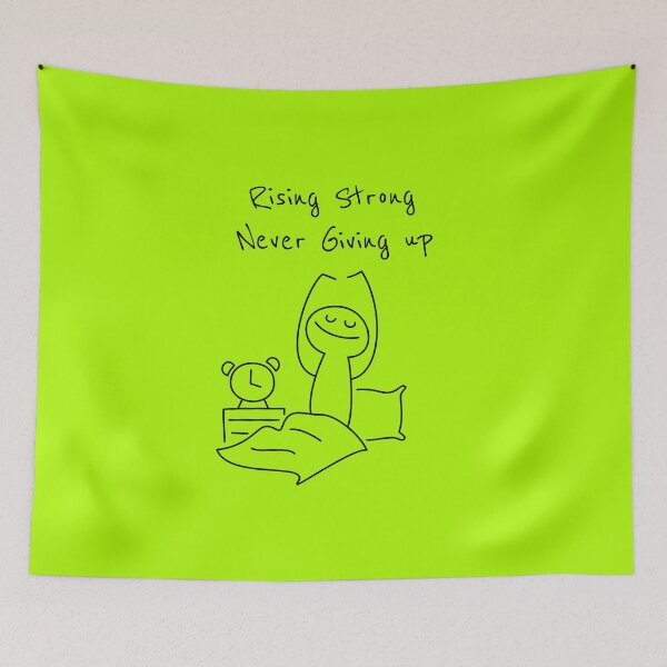 Item preview, Rising Strong, Never Giving Up | Personal Growth & Inspiration designed and sold by HopeFilled Ink.