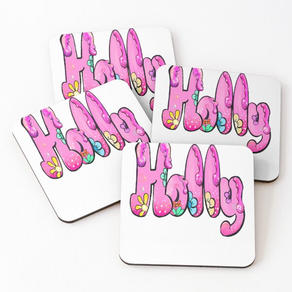 Item preview, Holly Name in pink - top 10 best Personalized Custom gift ideas for girls and women,mom,mother,grandmother. first name Holly designed and sold by Artonmytee.