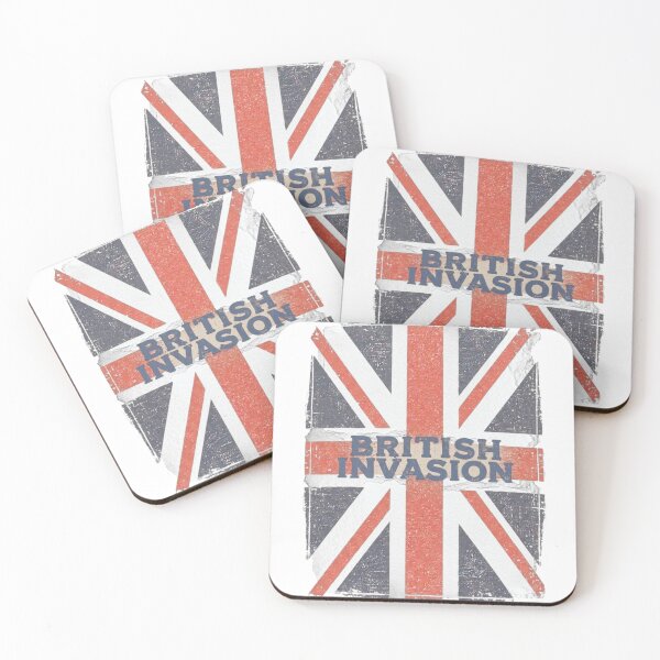 Item preview, Vintage British Invasion Union Jack Retro UK Flag Graphic designed and sold by Rhythm Thru Art .