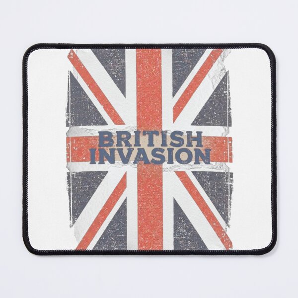 Item preview, Vintage British Invasion Union Jack Retro UK Flag Graphic designed and sold by Rhythm Thru Art .