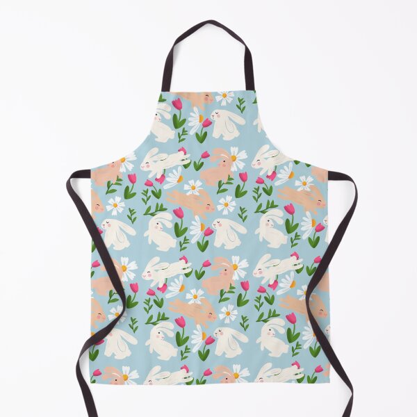 Item preview, Spring time bunnies seamless pattern  designed and sold by Brittany Degl'Innocenti.