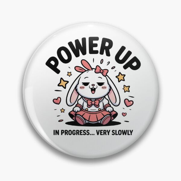 Item preview, Cute Kawaii Magical Girl Bunny Exhausted Burnout Art designed and sold by Mr-wow.