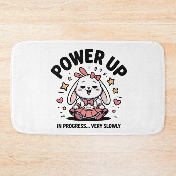 Item preview, Cute Kawaii Magical Girl Bunny Exhausted Burnout Art designed and sold by Mr-wow.