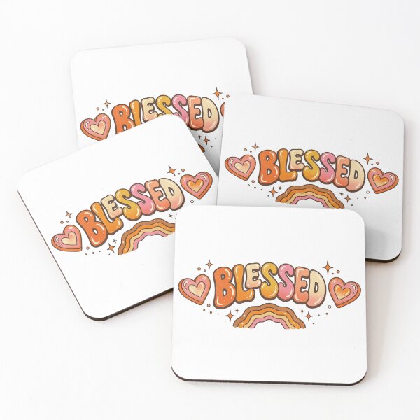Item preview, blessed retro hearts designed and sold by CREATINGMAD.