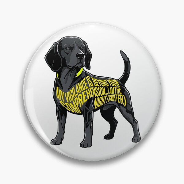 Item preview, Sarcastic Beagle Nocturnal Vigilante Night Sniffer T-Shirt designed and sold by Canine Vibe.