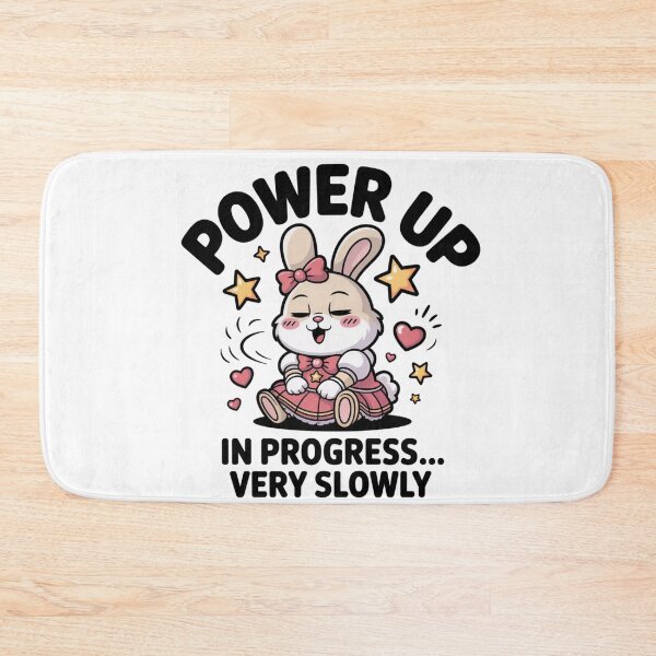 Item preview, Relatable Anime Aesthetic Sleepy Bunny Humor Decal designed and sold by Mr-wow.